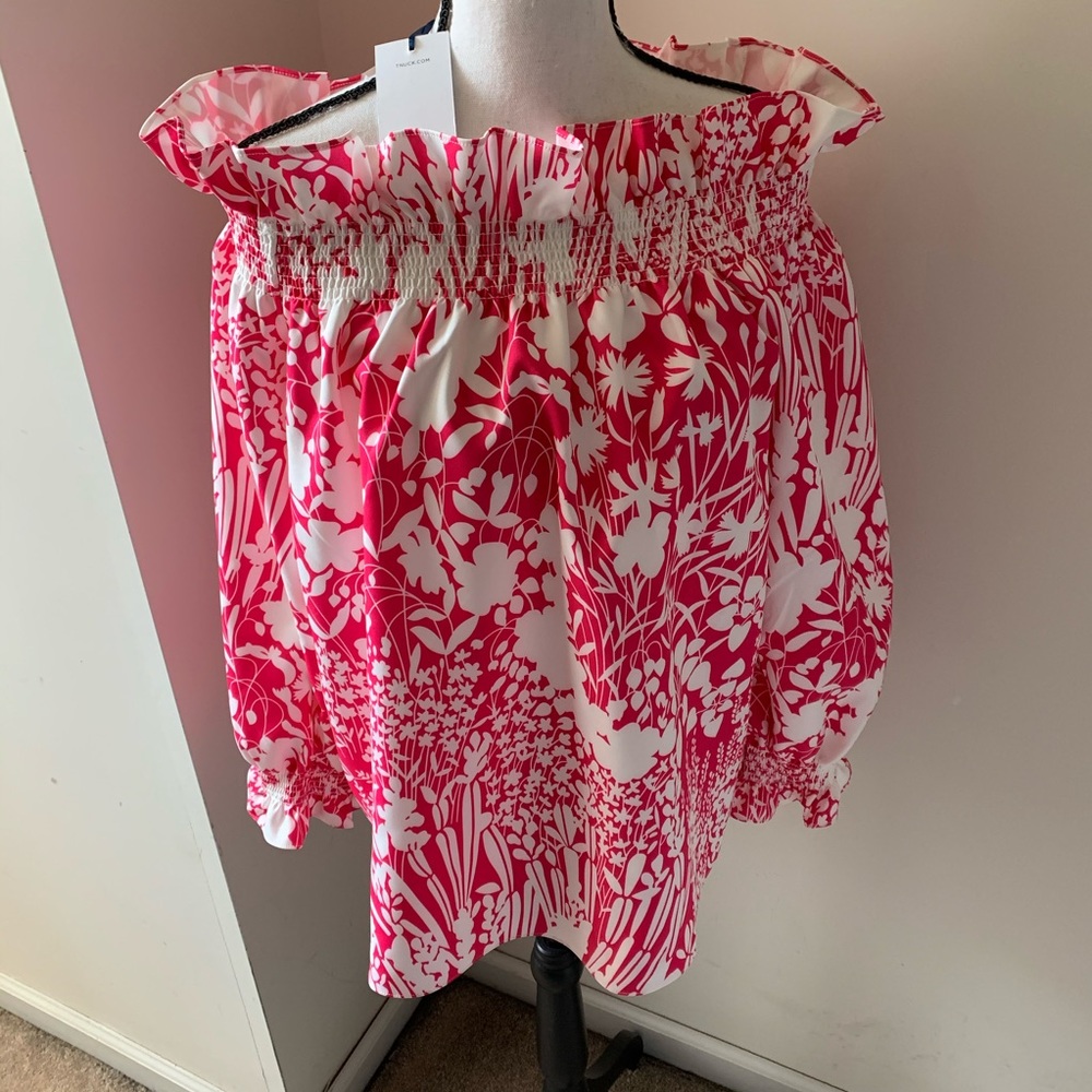 Tuckernuck off the shoulder blouse